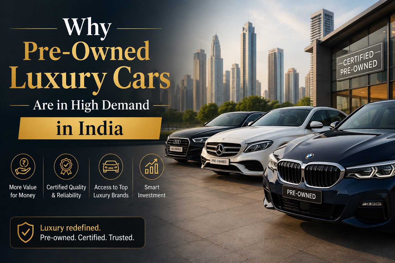 Why Pre-Owned Luxury Cars Are in High Demand in India